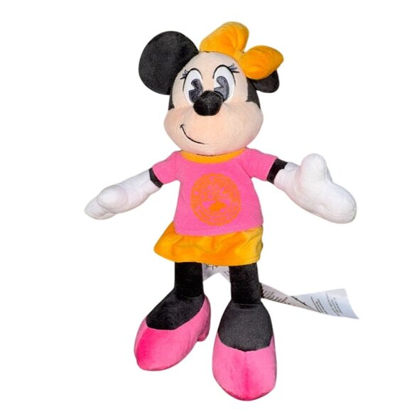 Walt Disney World Animal Kingdom Minnie Mouse 'The Dino Insitution' Plush-11 in - Picture 1 of 7